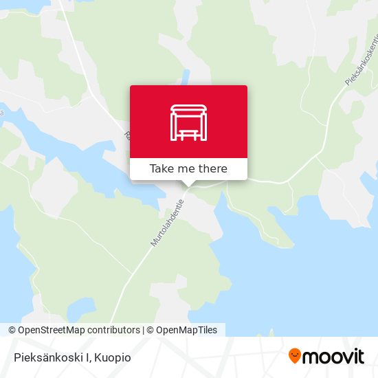 Pieksänkoski I map