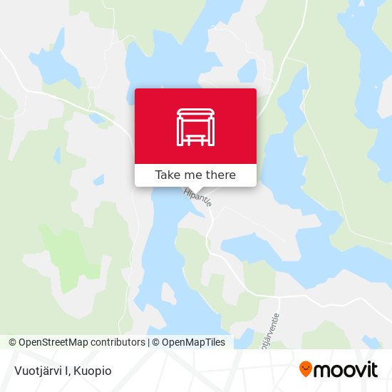 Vuotjärvi I map