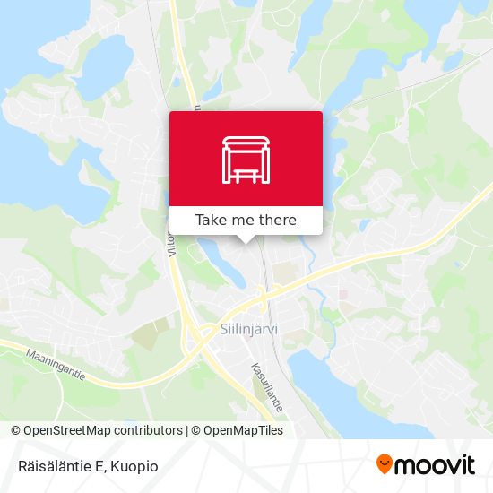 Räisäläntie E map