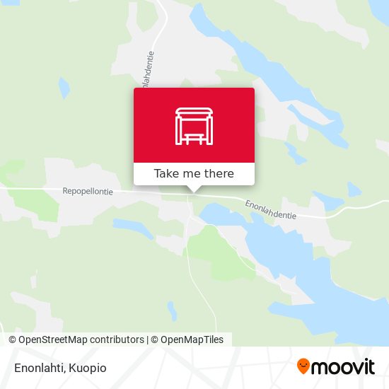 Enonlahti map