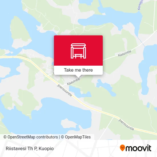 Riistavesi Junction North map