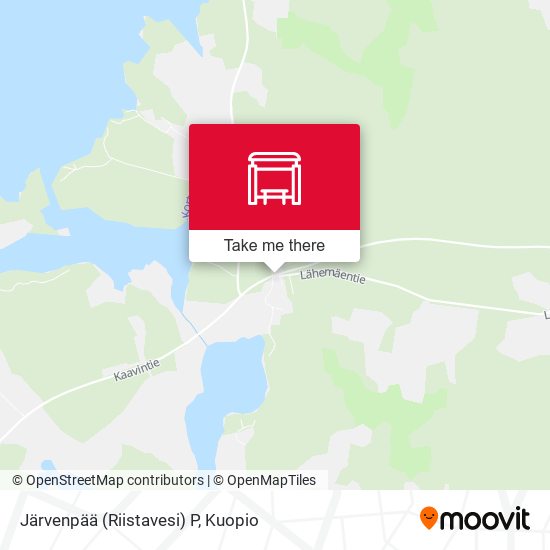 Järvenpää (Riistavesi)  P map