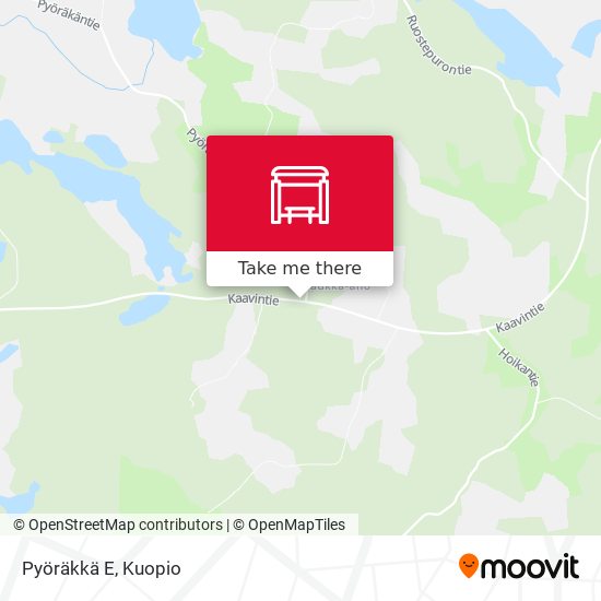 Pyöräkkä  E map