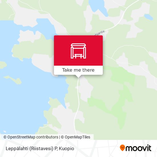 Leppälahti (Riistavesi)  P map