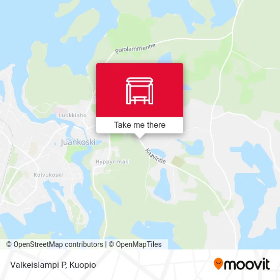 Valkeislampi North map