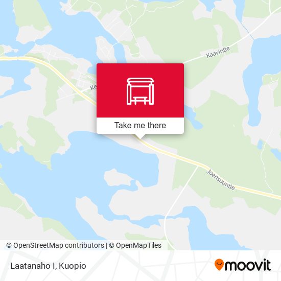 Laatanaho  I map