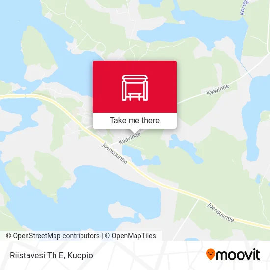 Riistavesi Junction East map