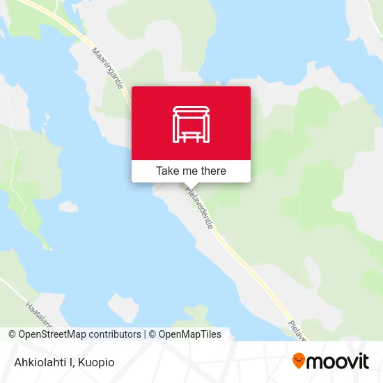 Ahkiolahti I map