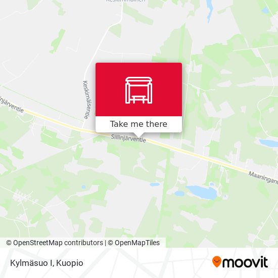 Kylmäsuo I map