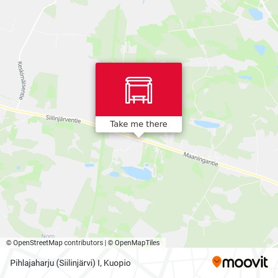 Pihlajaharju (Siilinjärvi) I map