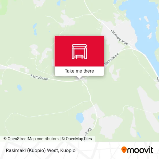 Rasimaki (Kuopio) West map