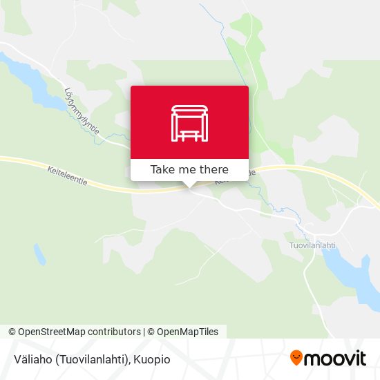 Väliaho (Tuovilanlahti) map