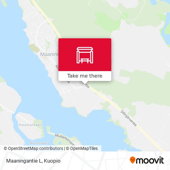 How to get to Maaningantie L in Maaninka by Bus?