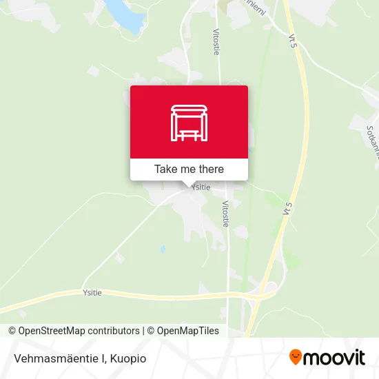 Vehmasmäentie I map