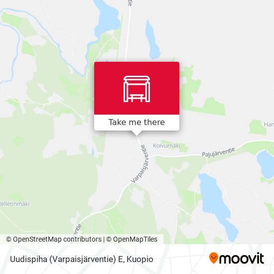 Uudispiha (Varpaisjärventie) E map