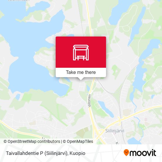 Taivallahdentie P (Siilinjärvi) map