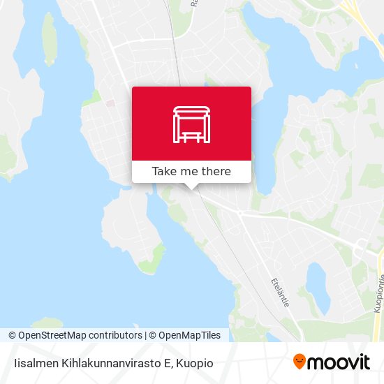 Iisalmen Kihlakunnanvirasto E map