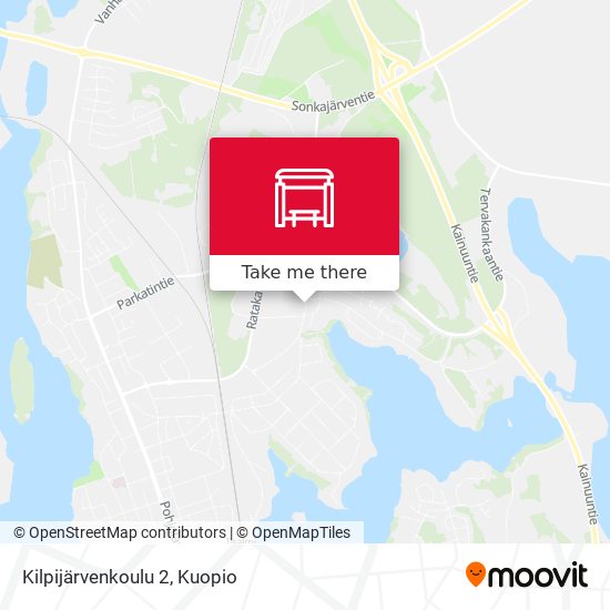 Kilpijärvenkoulu 2 map