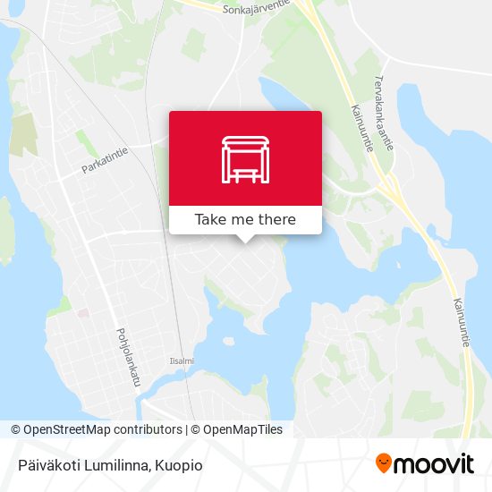 Päiväkoti Lumilinna map