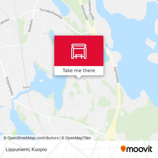 Lippuniemi map