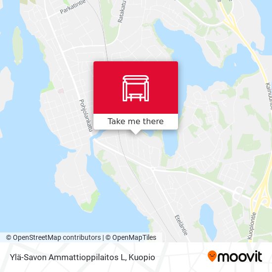 Ylä-Savon Ammattioppilaitos L map