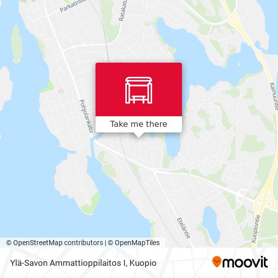 Ylä-Savon Ammattioppilaitos I map