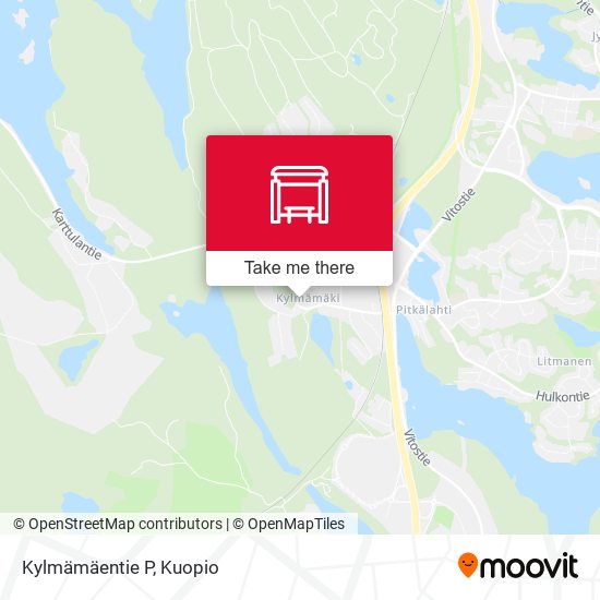 Kylmämäentie P map