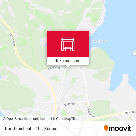 Konttimiehentie Th I map