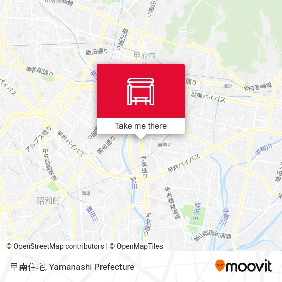 甲南住宅 map