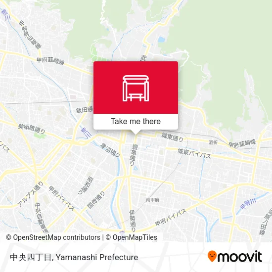 中央四丁目 map