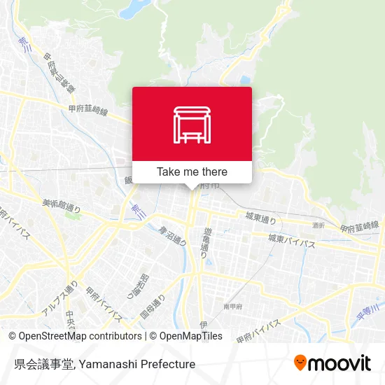 県会議事堂 map