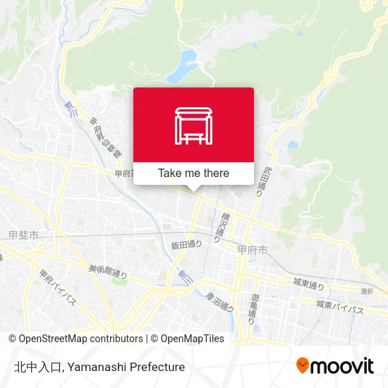 北中入口 map