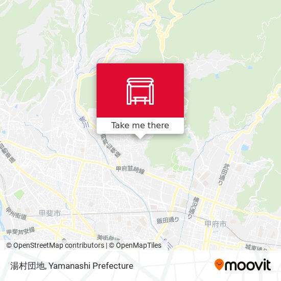 湯村団地 map
