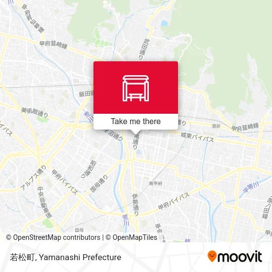 若松町 map