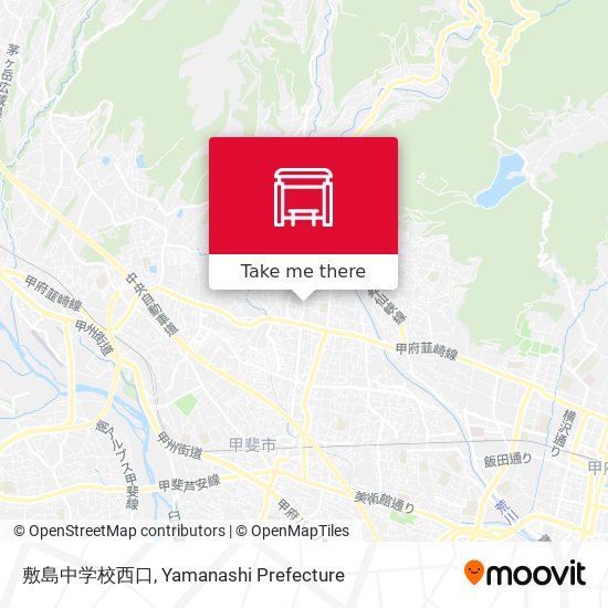 敷島中学校西口 map