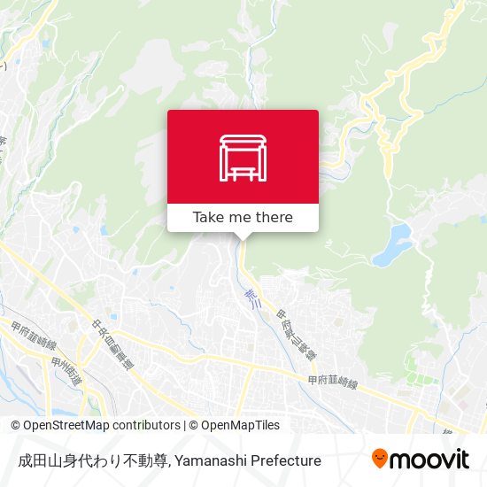 成田山身代わり不動尊 map