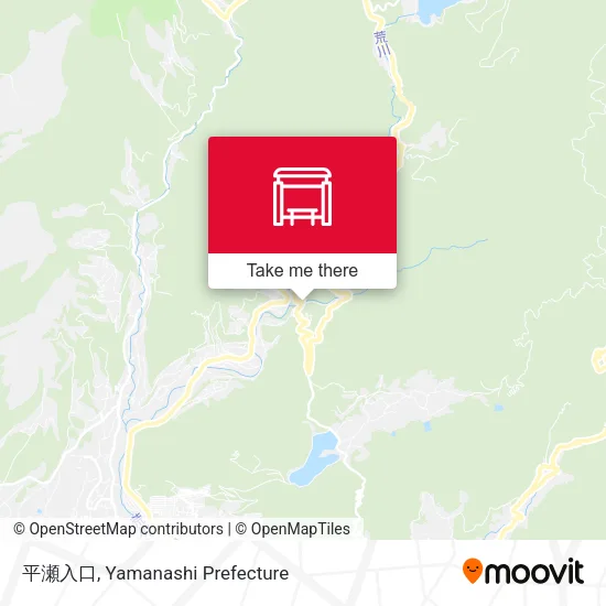 平瀬入口 map