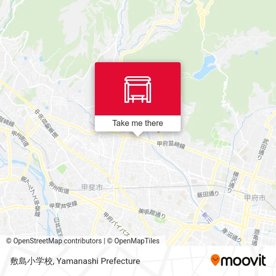 敷島小学校 map