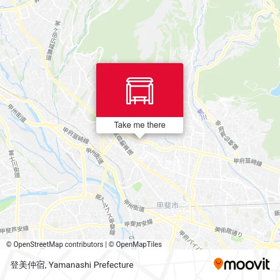 登美仲宿 map