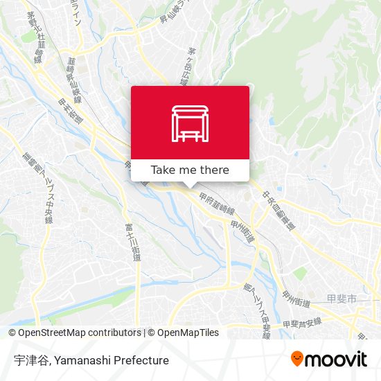 宇津谷 map