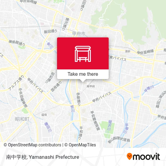 南中学校 map