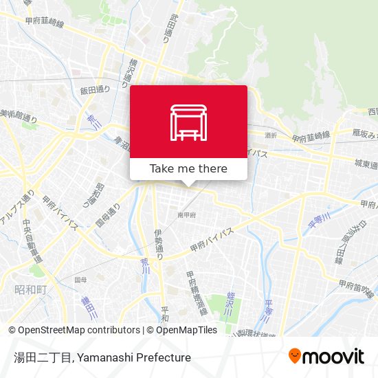 湯田二丁目 map