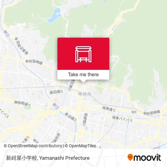 新紺屋小学校 map