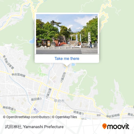 武田神社 map