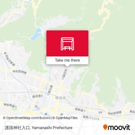 護国神社入口 map