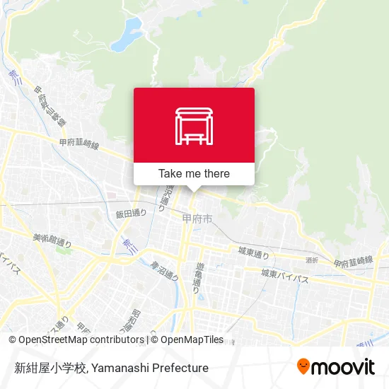 新紺屋小学校 map