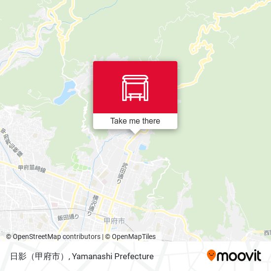 日影（甲府市） map