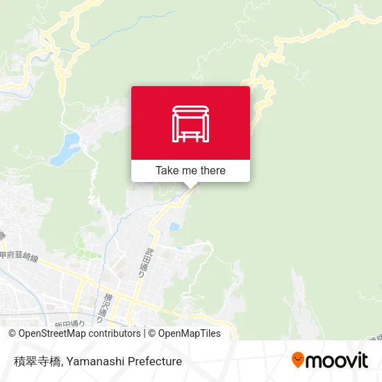 積翠寺橋 map