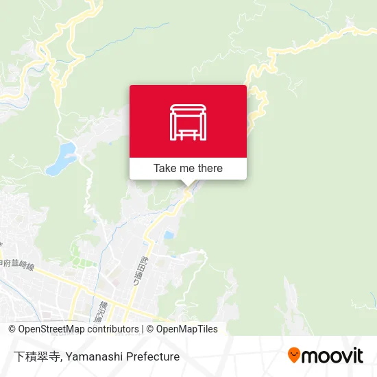 下積翠寺 map