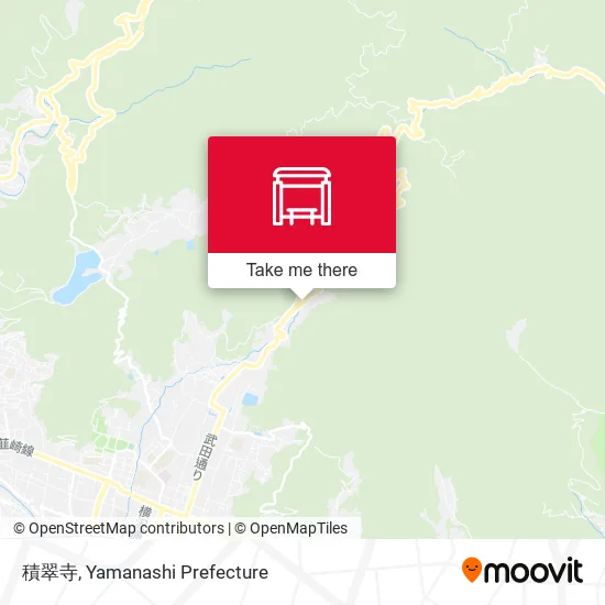 積翠寺 map